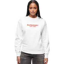 Superdry Γυναικείο Αθλητικό Φούτερ Λευκό W2012070A-T7X