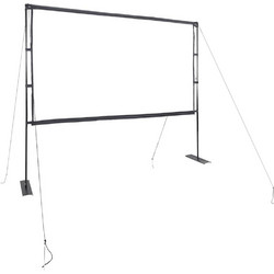 vidaXL Οθόνη Προβολής Projector Δαπέδου 16:9 271x160cm / 120"