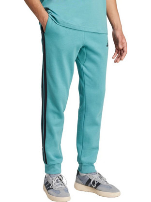 Adidas Essentials Ανδρικό Παντελόνι Φόρμας με Λάστιχο Τιρκουάζ JX0711