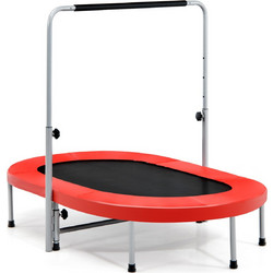 Costway Τραμπολίνο Γυμναστικής με Λαβή 154cm TW10002RE