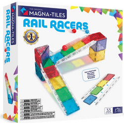 Magna-Tiles Μαγνητικά Πλακίδια Rail Racers 33τμχ 251033RR