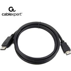 Gembird Καλώδιο DisplayPort to HDMI Male 1.8m Black CC-DP-HDMI-6
