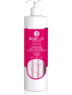 BasicLab Dermocosmetics Micellis Soothing Ενυδατικό Gel Καθαρισμού Προσώπου 300ml