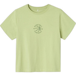 Name It Παιδικό T-Shirt Κοντομάνικο Lime 13234708