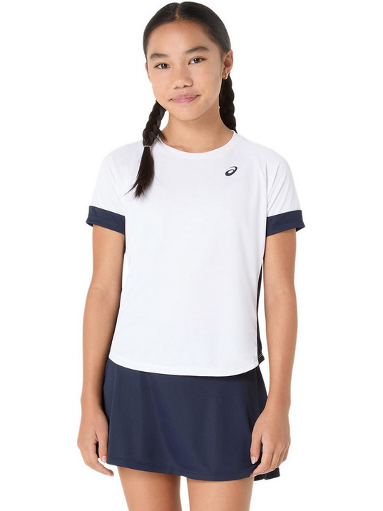 ASICS Παιδικό T-Shirt Κοντομάνικο Λευκό 2044A045-101