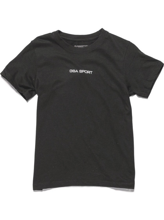 GSA Παιδικό T-Shirt Κοντομάνικο Μαύρο 28-3401-06.CHARCOALMEL