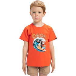 Quiksilver Παιδικό T-Shirt Κοντομάνικο Πορτοκαλί EQKZT03562-NME0