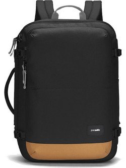 Pacsafe GO Carry-On 35155130 Αδιάβροχο Σακίδιο Πλάτης Αντικλεπτικό 34lt Μαύρο