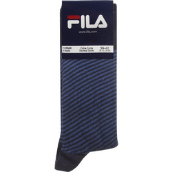 Fila Γυναικείες Κάλτσες Μπλε Μαύρες F5140C-321