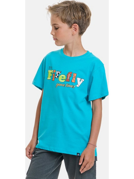 Firefly Παιδικό T-Shirt Κοντομάνικο Τιρκουάζ FBT25211-0034