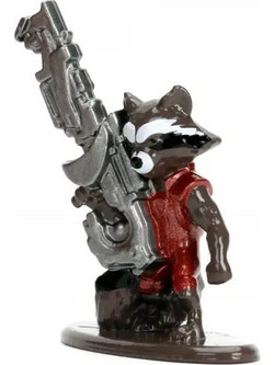 Jada Nano Metalfigs Marvel Rocket Φιγούρα Δράσης για 3+ Ετών 4cm 253221000