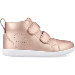 Bobux Παιδικά Sneakers Μποτάκια Ροζ Χρυσά 650804