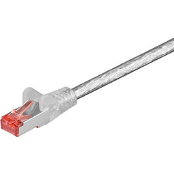 Goobay S/FTP Cat.6 Καλώδιο Δικτύου Ethernet 5m Transparent 93567
