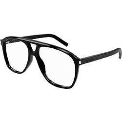 Saint Laurent SL596 001 Ανδρικός Σκελετός Γυαλιών Οράσεως Κοκάλινος Μαύρος