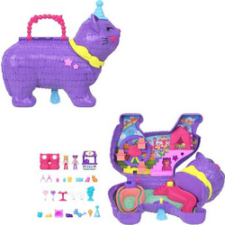 Mattel Polly Pocket Party Kitten Γατάκι Πινιάτα