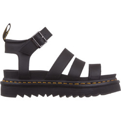 Dr. Martens Blaire Hydro Δερμάτινα Γυναικεία Σανδάλια Μαύρα 24235001