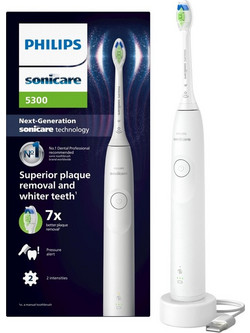 Philips 5300 Ηλεκτρική Οδοντόβουρτσα με Χρονομετρητή & Αισθητήρα Πίεσης