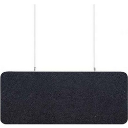 Acustico Audiodesigner Ecobaffle Rectangle Ηχοαπορροφητικά Πάνελ 60x120x4cm 4τμχ Μαύρα