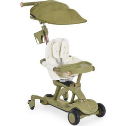 Byox Cornet 6 in1 Παιδικό Πατίνι Τρίτροχο με Κάθισμα Χακί