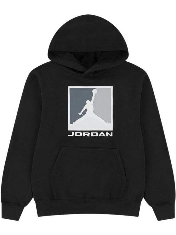 Jordan Παιδικό Φούτερ με Κουκούλα Μαύρο 95F083-023