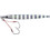 Major Craft Crosride Heavy Metal Τεχνητό Δόλωμα Πλάνος Φωσφοριζέ 13cm 60gr Zebra Glow
