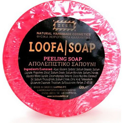 Zest Loofa Pink Σαπούνι Peeling Σώματος 120gr