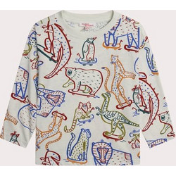 Dpam Παιδικό T-Shirt Μακρυμάνικο Μπεζ Πολύχρωμο 25W902M1TML
