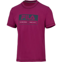Fila Vincent Ανδρικό Αθλητικό T-Shirt Μωβ FLU222013-6125