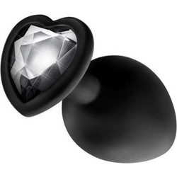 Blush Temptasia Bling Medium Πρωκτική Σφήνα Diamond Plug 8cm Μαύρη