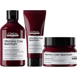 L'Oreal Professionnel Serie Expert Vitamino Color Spectrum Σετ Περιποίησης Μαλλιών Conditioner 200ml + Μάσκα 250ml + Σαμπουάν 300ml