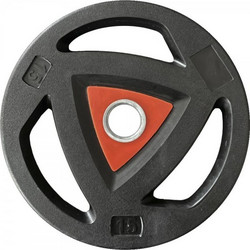 Ligasport Δίσκος Ολυμπιακού Τύπου Rubber Cover 15kg Φ50mm