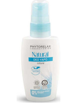 Phytorelax Natural Cotone Φυσικό Αποσμητικό Spray Χωρίς Αλουμίνιο 75ml