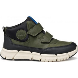 Geox Flexyper Παιδικά Sneakers Μποτάκια Χακί J569BA0ME32C3009