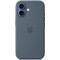 Apple Silicone MagSafe Back Cover Anchor Blue (iPhone 17)