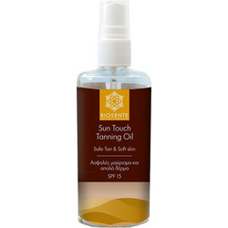 Biosente Λάδι Μαυρίσματος Προσώπου & Σώματος SPF15 100ml