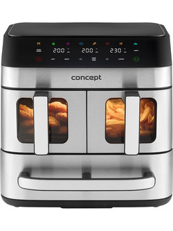 Concept FR9000 Air Fryer 18.5lt με Διπλό Κάδο