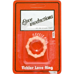 Tickler Love Ring Flesh Ελαστικό Δαχτυλίδι Πέους Σιλικόνης Flesh