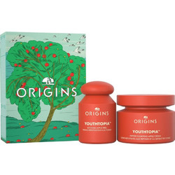 Origins Holiday Youthtopia Plumping & Smoothing Youthtopia Refining Apple Peel 30ml + Youthtopia Peptide Plumping Apple Cream 50ml