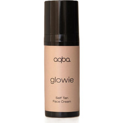 Aqba Glowie Self Tan Κρέμα Light & Medium Προσώπου 50ml