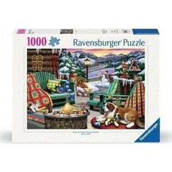 Puzzle Ravensburger Χειμερινή ανάπαυση 1000 Κομμάτια