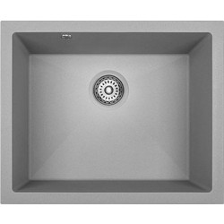 Laveo Ibiza SBI 610U Υποκαθήμενος Νεροχύτης Γρανίτη Ματ Grey 56x46cm