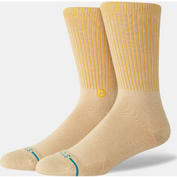 Stance Icon Pop Ανδρικές Κάλτσες Ψηλές Κίτρινες A556A25ICO-SAND