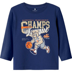 Name It Παιδικό T-Shirt Μακρυμάνικο Μαύρο 13246302