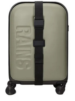 Rains Texel 14190-108 Βαλίτσα Καμπίνας 55x35x25cm με 4 Ρόδες Χακί