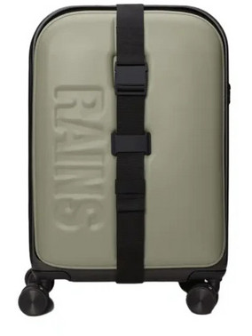 Rains Texel 14190-108 Βαλίτσα Καμπίνας 55x35x25cm με 4 Ρόδες Χακί