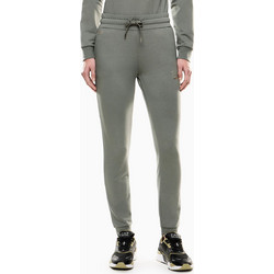 EA7 Γυναικείο Παντελόνι Φόρμας Fleece με Λάστιχο Χακί 8NTP66TJ9RZ-U8142