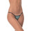 Milena By Paris Γυναικείο Sexy String με Δαντέλα Βεραμάν 6840