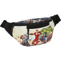 Safta Avengers Παιδικό Τσαντάκι Μέσης Μπεζ 812384446