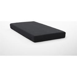 Dimcol Σεντόνι Υπέρδιπλο Βαμβακερό με Λάστιχο 160x200+30 Exotic Line Black