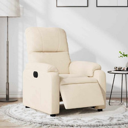 vidaXL Πολυθρόνα Relax Ανακλινόμενη Μπεζ 3204920